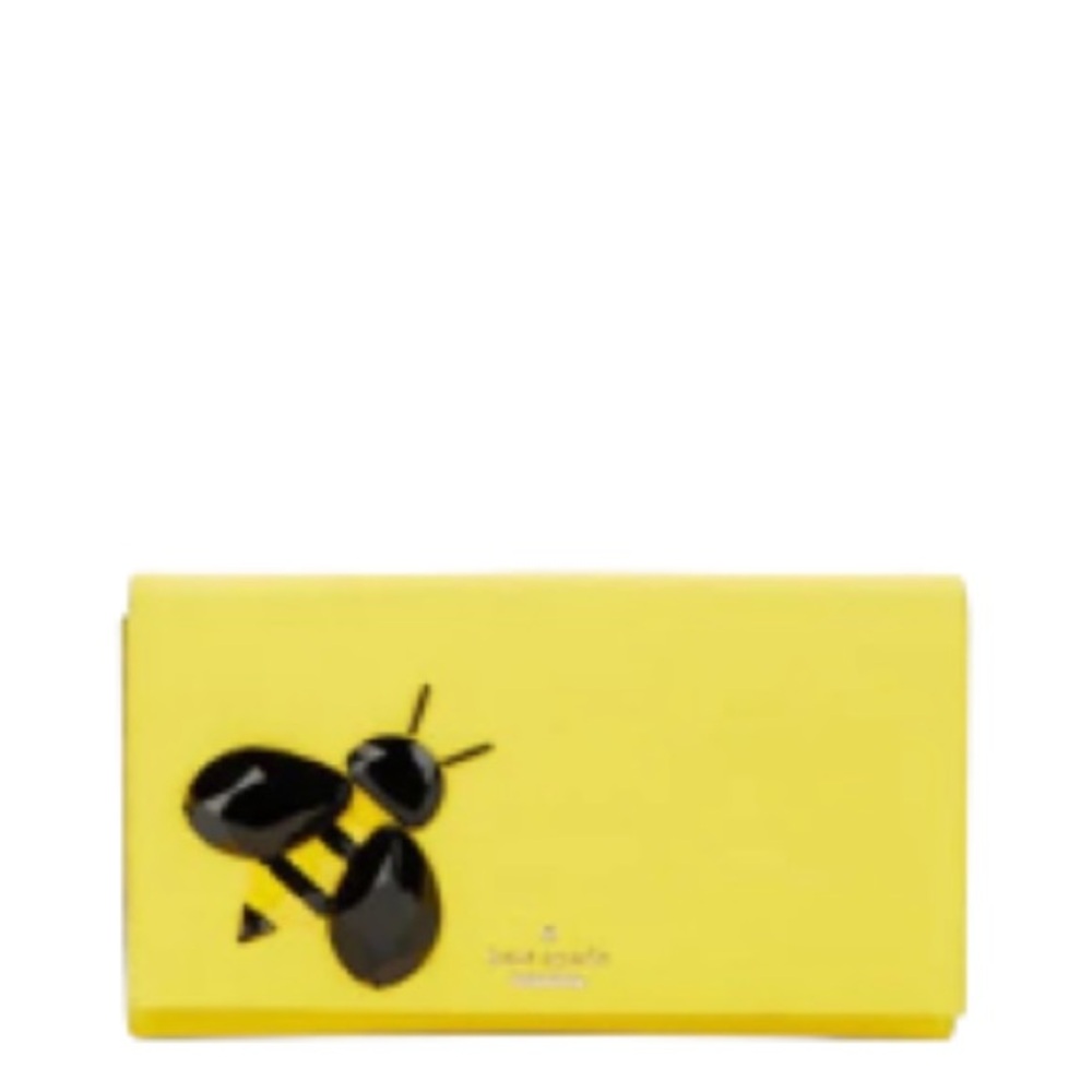 Kate Spade  Down the Rabbit Hole Bumblebee Clutch